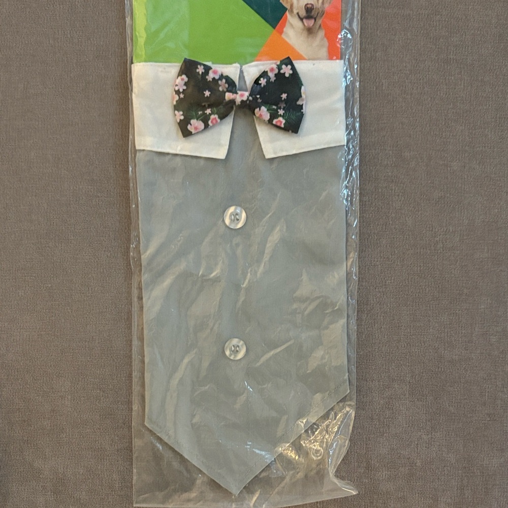 NWT Lot of 2x [Vibrant Life] Hawaiian Floral Harness & Bandanna Sz Medium Dog - Picture 14 of 15